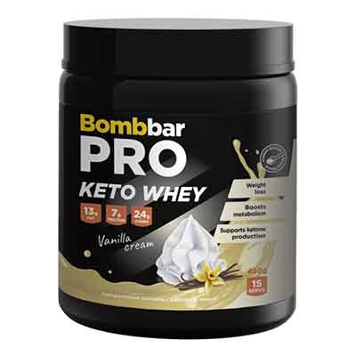 BOMBBAR Pro Keto Whey 450 гр