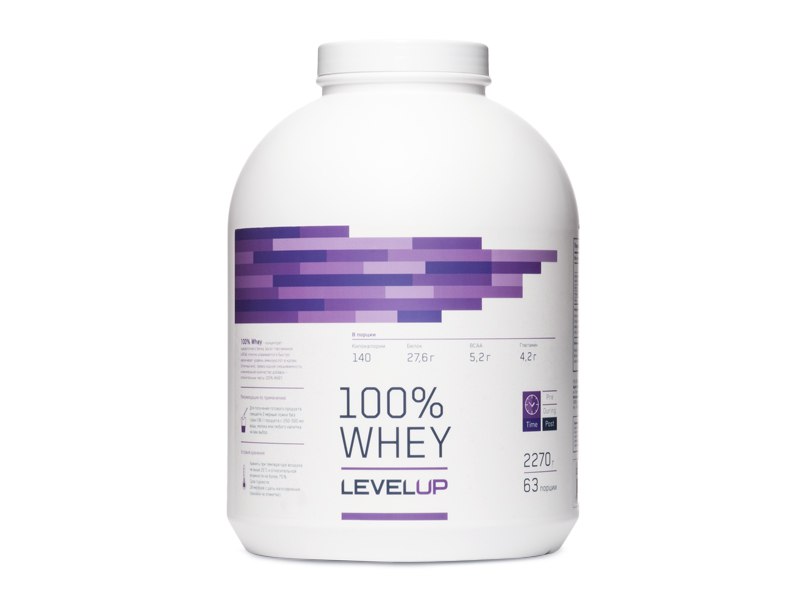 LevelUp 100% Whey 2270 g