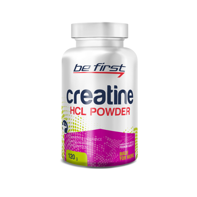 BE FIRST creatine HCL 120 gr