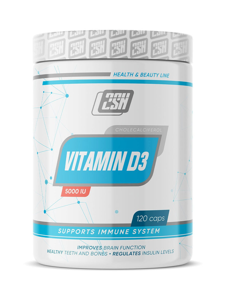 2SN Vitamin D-3 5000UI 120 servs