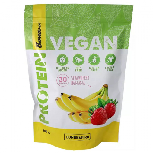 Bombbar  vegan protein 900 gr