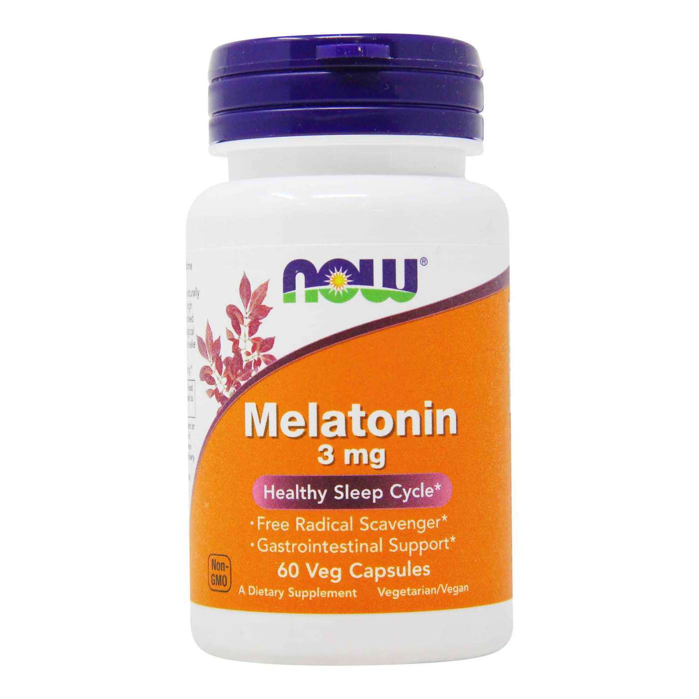 «NOW Foods» Melatonin 3mg 60caps