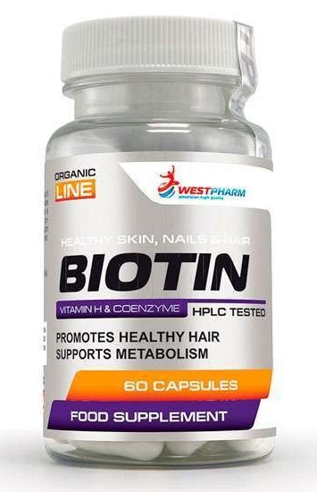 WEST PHARM Biotin 60caps