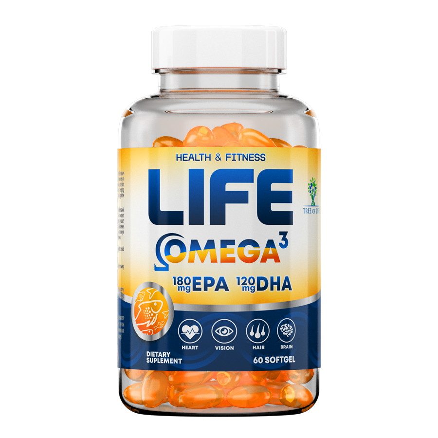 Life omega 3 60 капсул