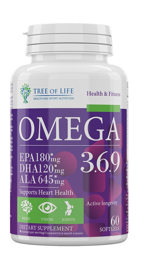 Life Omega 3-6-9 60caps