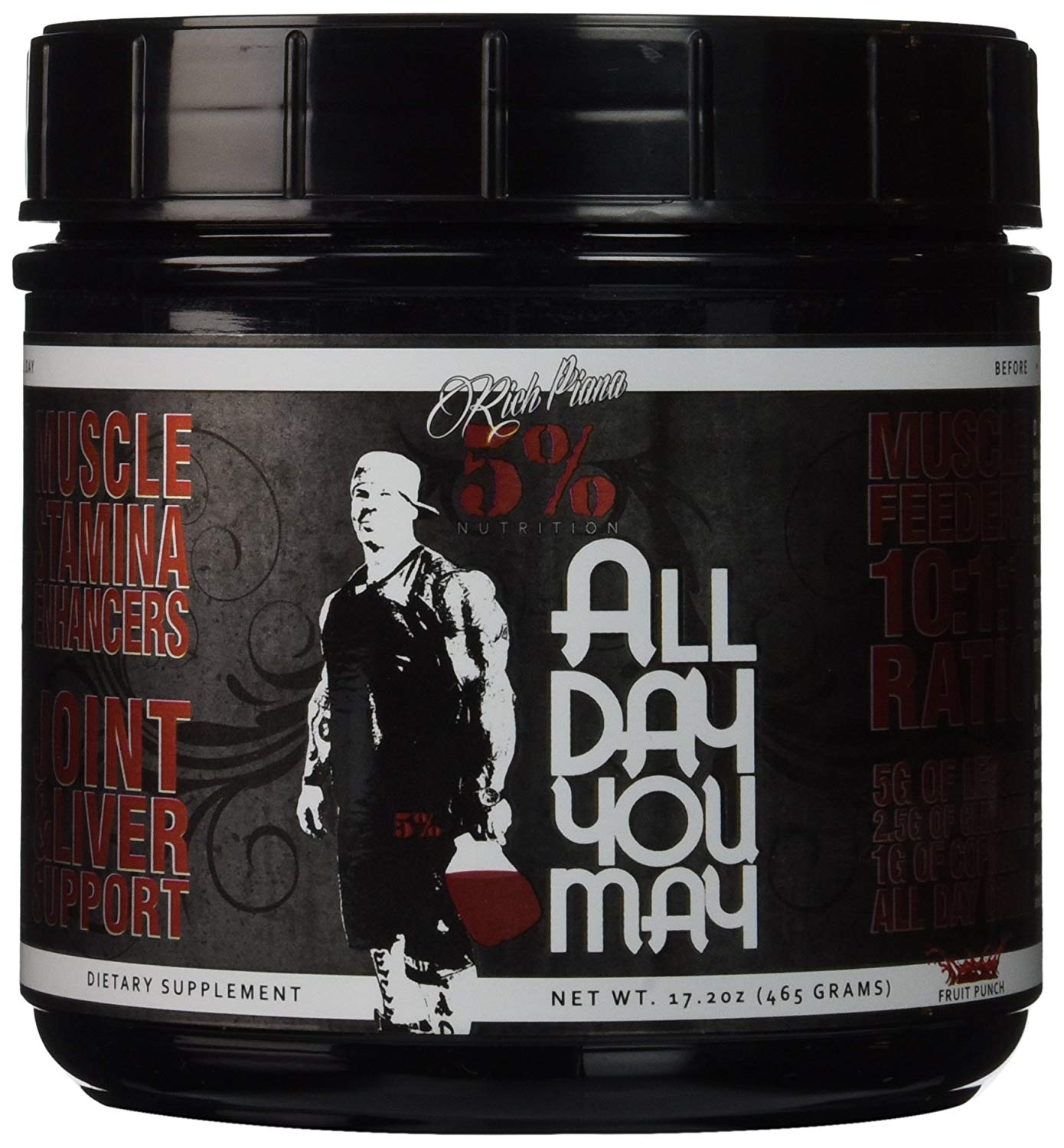 ALL DAY YOU MAY, RICH PIANA 5% NUTRITION