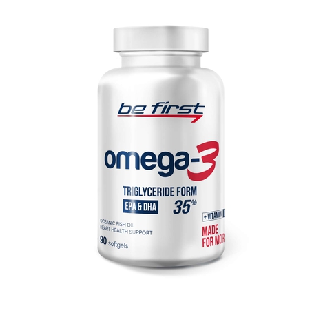 Omega-3 + витамин Е-90 гелевых капсул