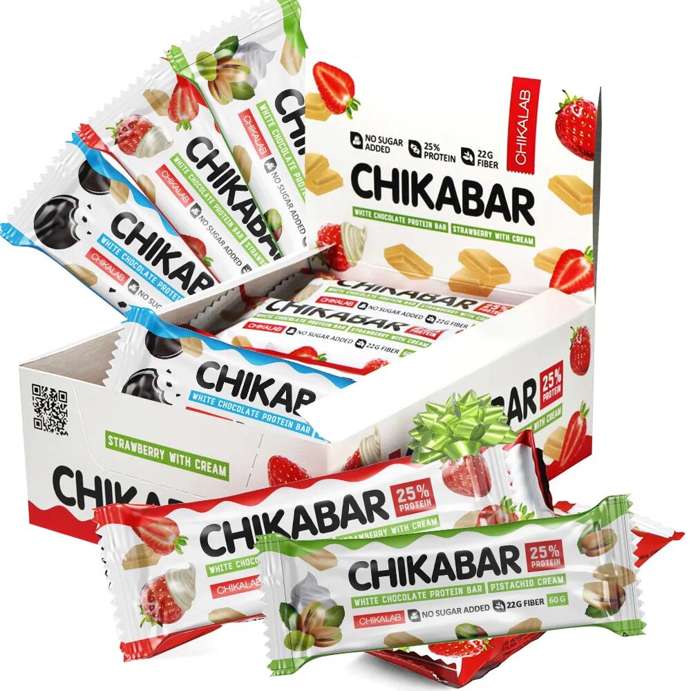 Chikalab Chikabar протеиновый батончик 60gr