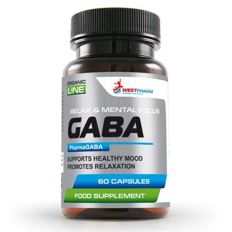 Westpharm GABA  60 caps, 200 mg