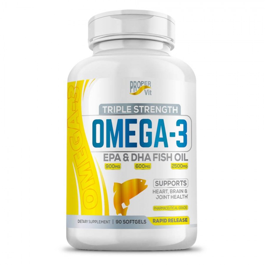 Proper Vit Omega 3 Fish Oil 2500mg 90 softgels